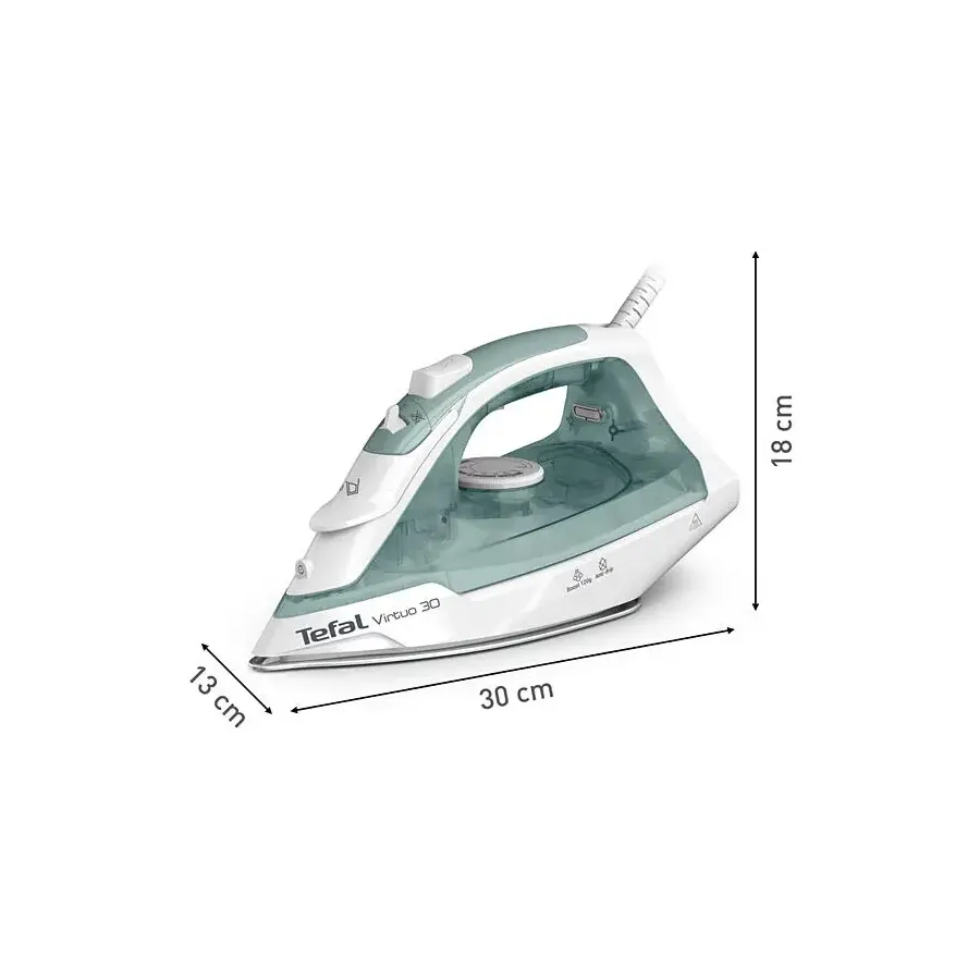 TEFAL pegla na paru FV2C42E0 Virtuo 30, 2000 W, 120 g/min