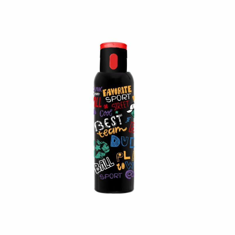 Herevin Flašica za vodu 161407-065, 750ml, Crno-crvena