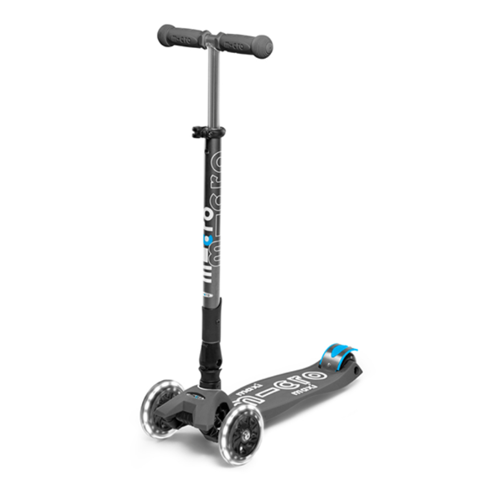 MICRO Trotinet Maxi deluxe foldable, Crni | Ananas