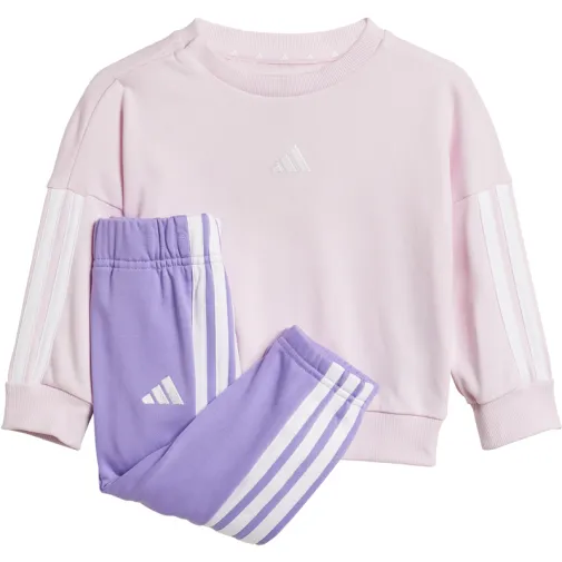 Adidas Komplet za bebe I 3S FT JOG 240, Roze-ljubičasti