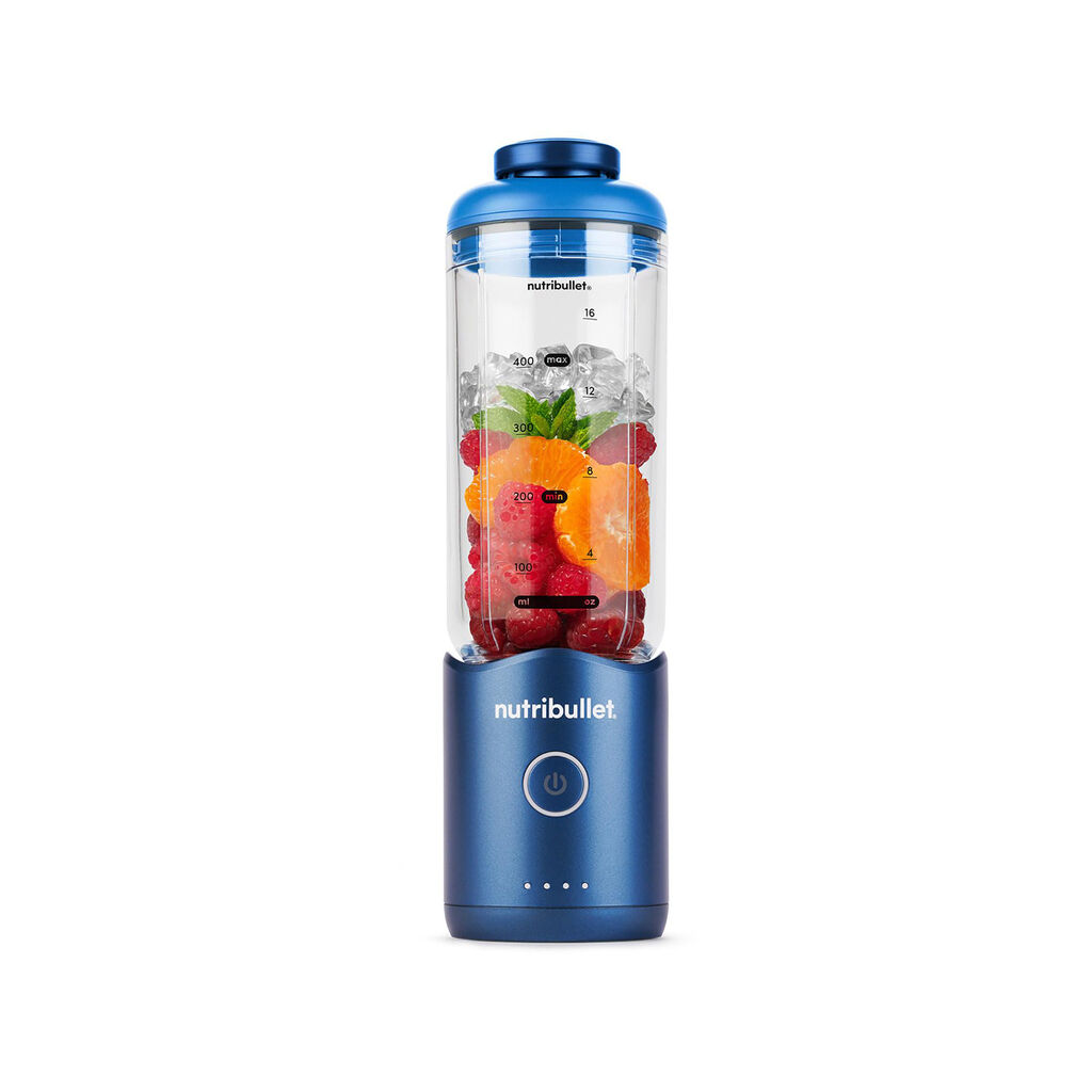 Nutribullet prijenosni blender NBP013BL, 7.4 V, 590 mL, plavi