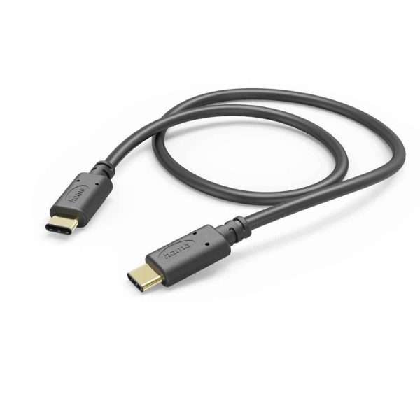 Hama Kabl USB-C----USB-C 1.5m crni