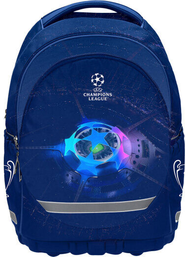 Licence Školski ruksak UEFA CL, Ergonomski, Tamnoplavi
