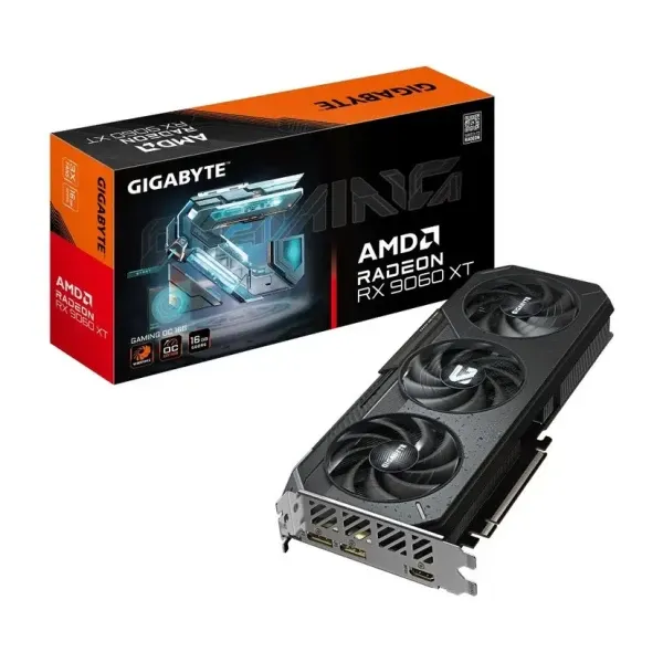 Gigabyte grafička kartica Radeon RX9060XT, OC GV-R9060XTGaming, OC-16GD, 16GB, GDDR6 | Ananas