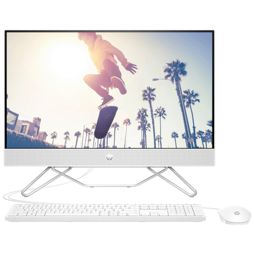 HP Desktop All in one računar 85F10EA, 23.8", i3-1215U, 8GB DDR4, SSD 512GB, Bijeli | Ananas