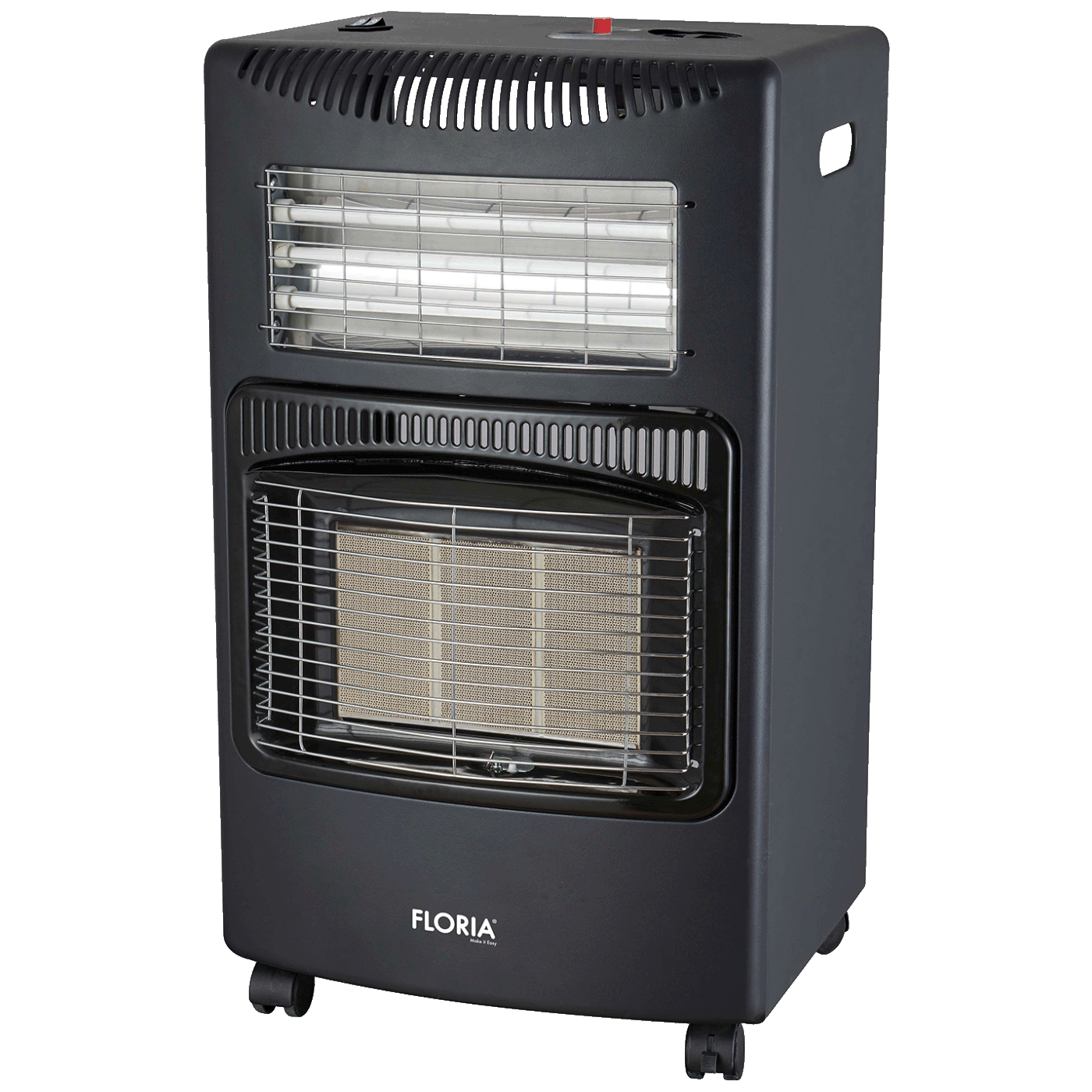 Floria ZLN1282 Grijalica, plinska / halogena (kvarcna), 4200 / 1300W, Crna