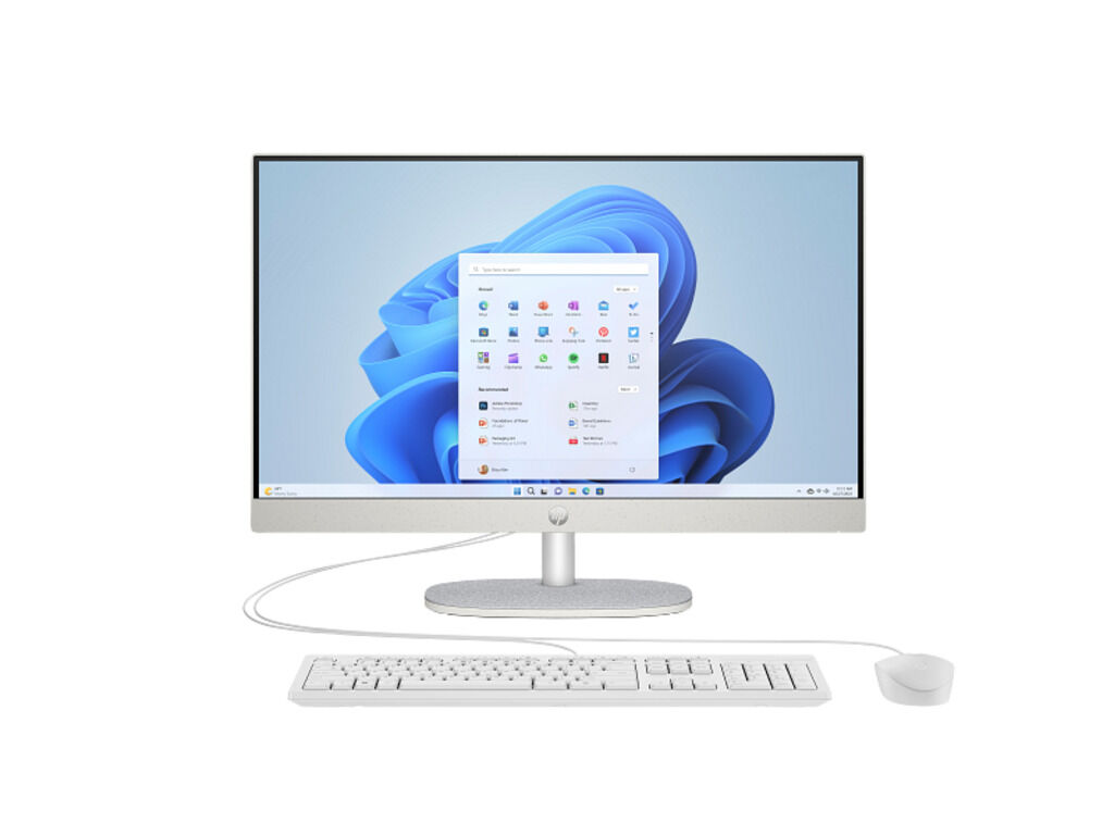 HP All-in-One računar 24-cr0100ny, 23.8", Bijeli | Ananas