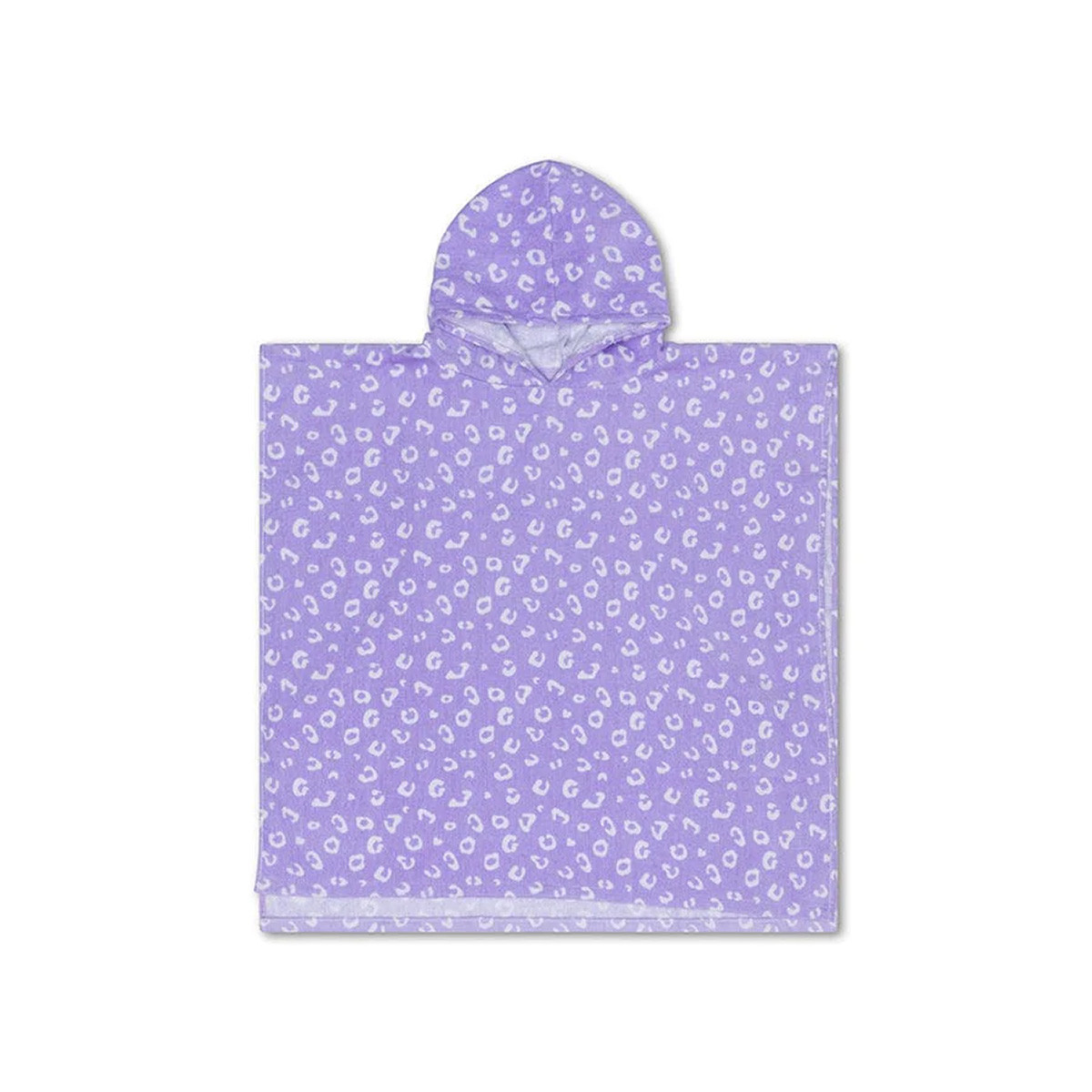 Swim Essentials Pončo peškir za bebe, 65x65 cm, Ljubičasti