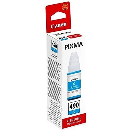 Tinta CANON GI490C cyan 0664C001AA