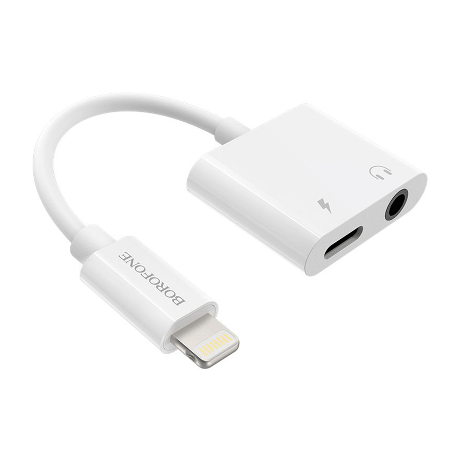 Borofone USB audio adapter BV12 iPhone/lightning to 3.5mm