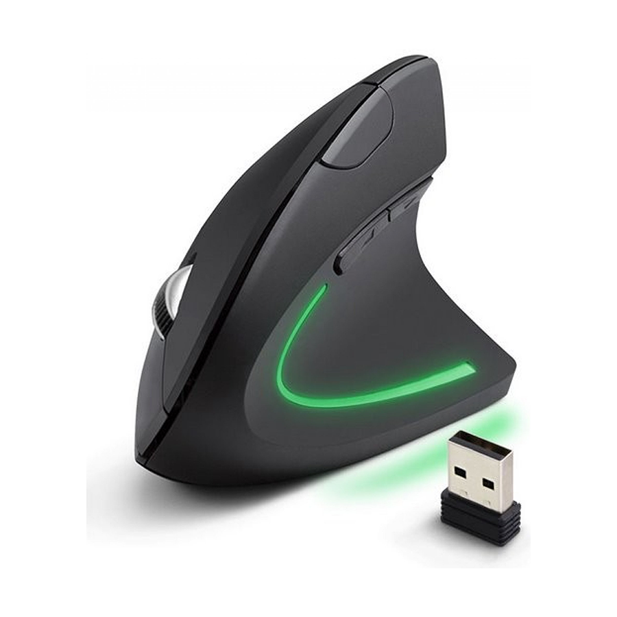 Esperanza miš wireless 2.4GHz vertikalni, CORVUS, optical