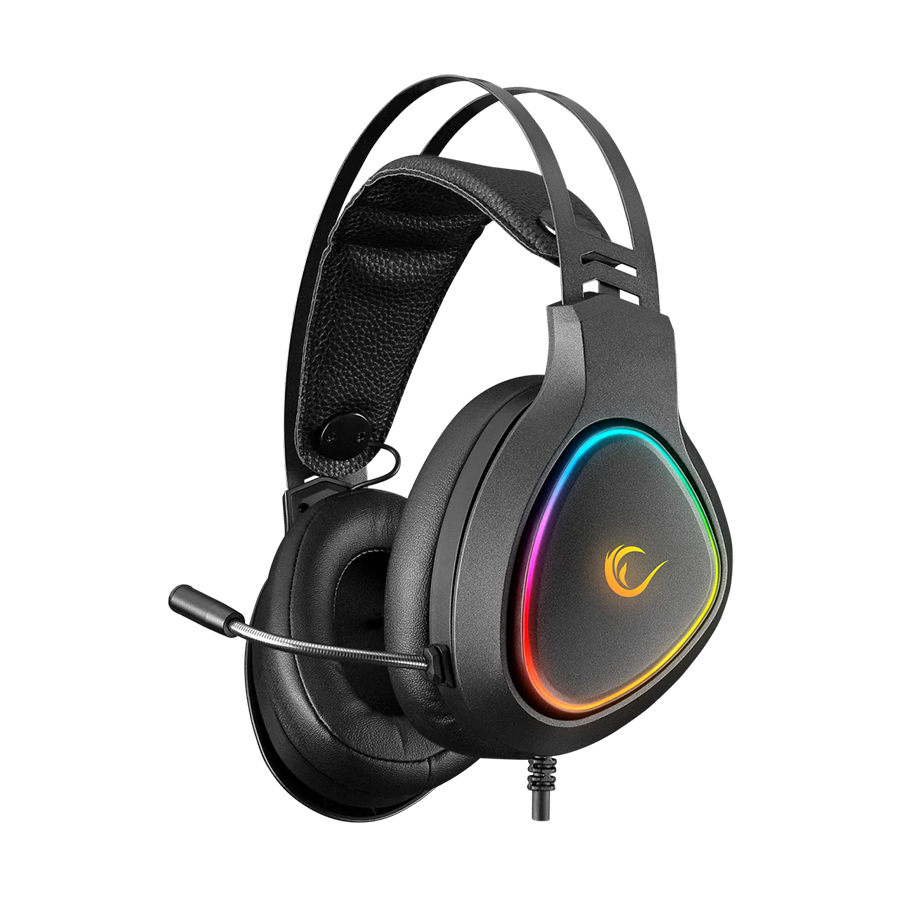Rampage slušalice gaming RMX-G7 SNIPER RGB, fleksibilni mikrofon