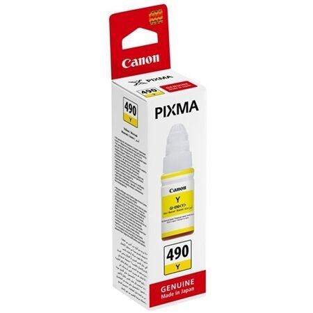 Tinta CANON GI490Y yellow 0666C001AA