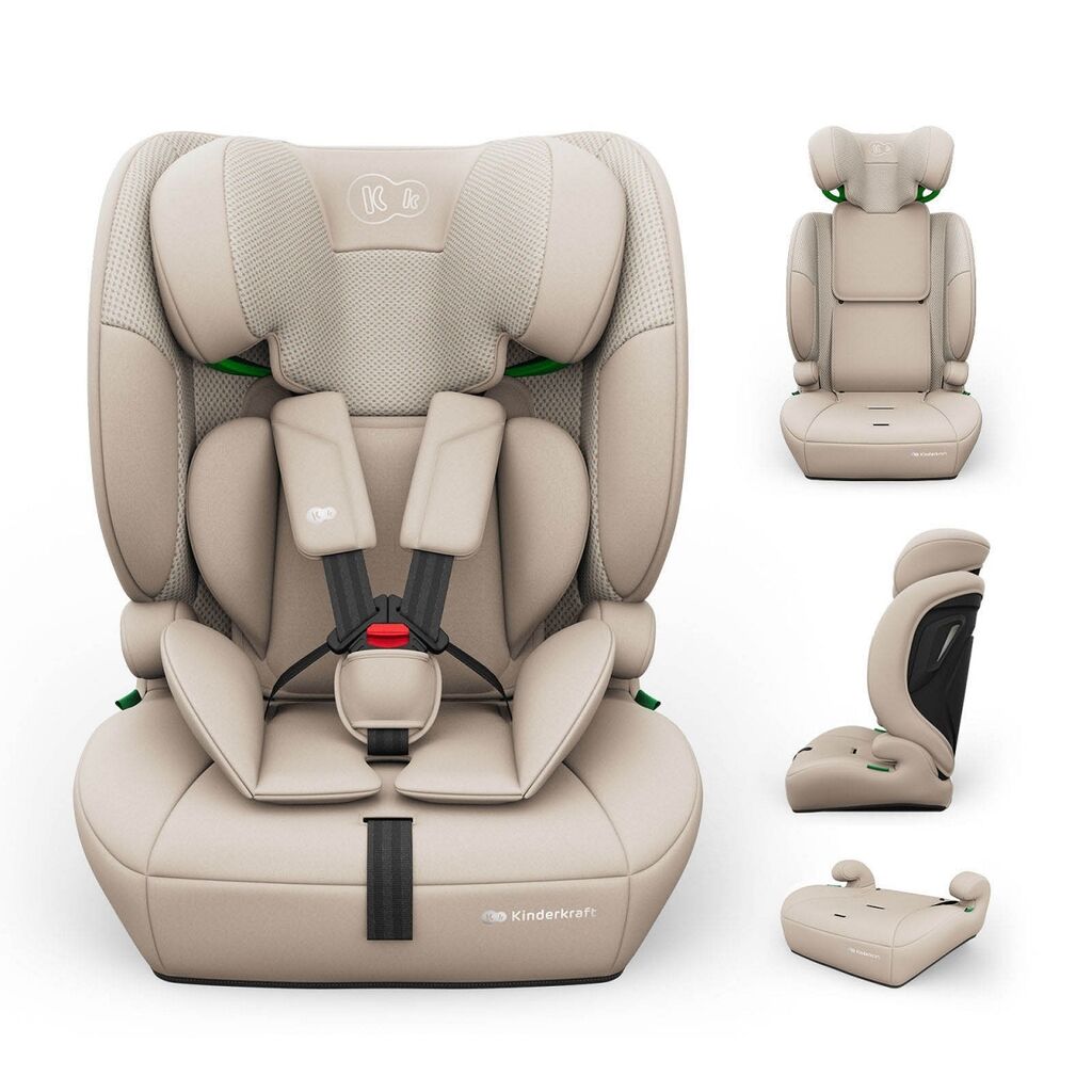 Kinderkraft Autosedište za decu Comfort Up 2 Plus, I-Size, Bež