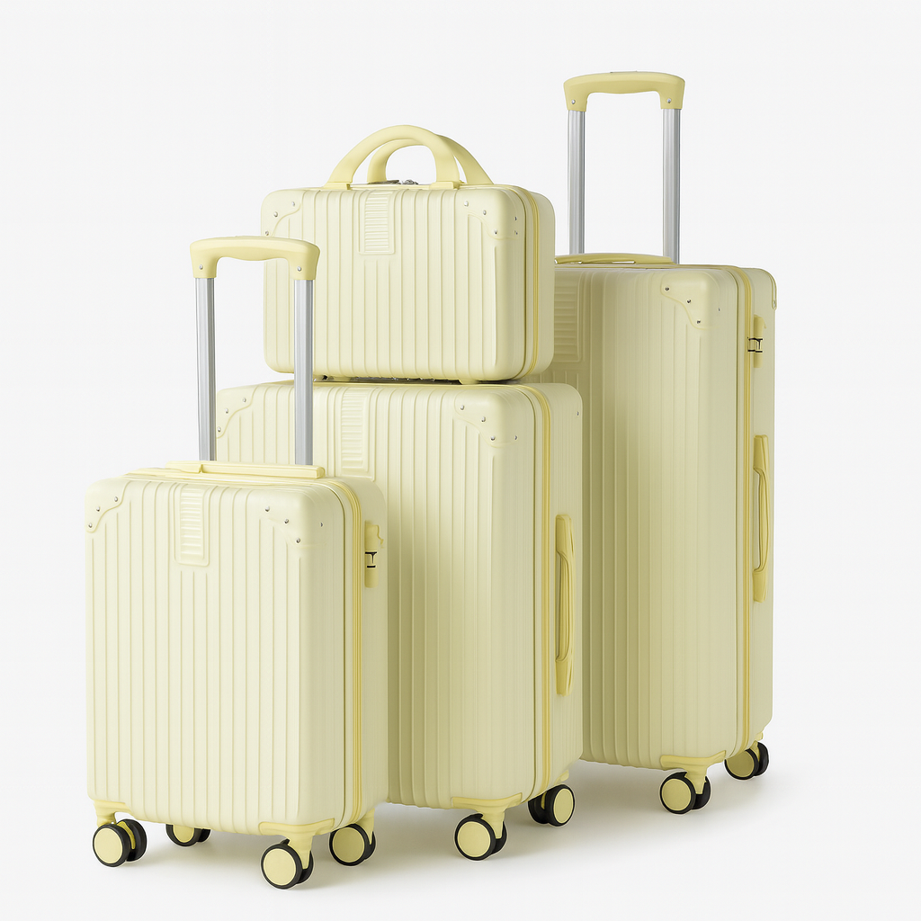Giga Set kofera Caseon, 4 komada, Žuti
