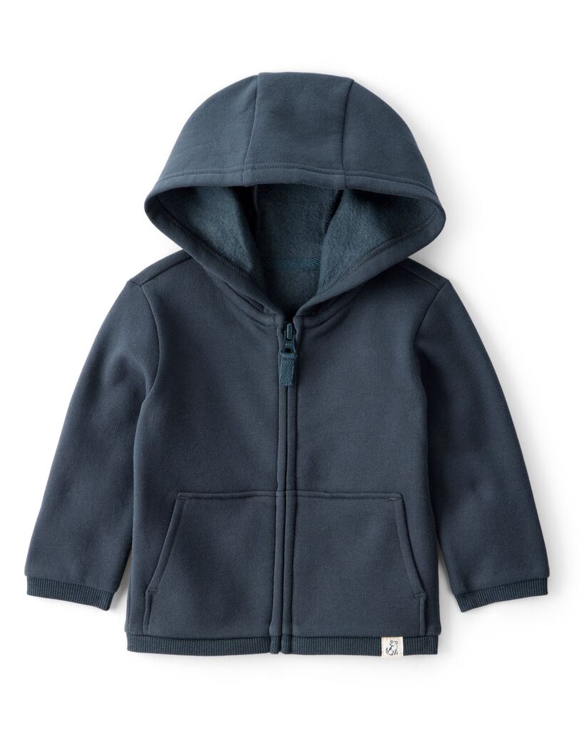Carters Dukserica Jakna za bebe, 1T377610, Tamnosiva