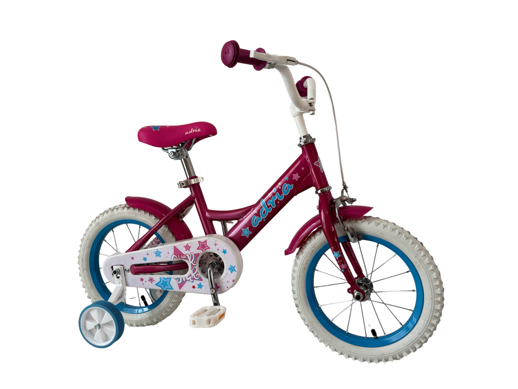 Adria Bicikl Kids 14 G14Ba667, Crno-bijeli
