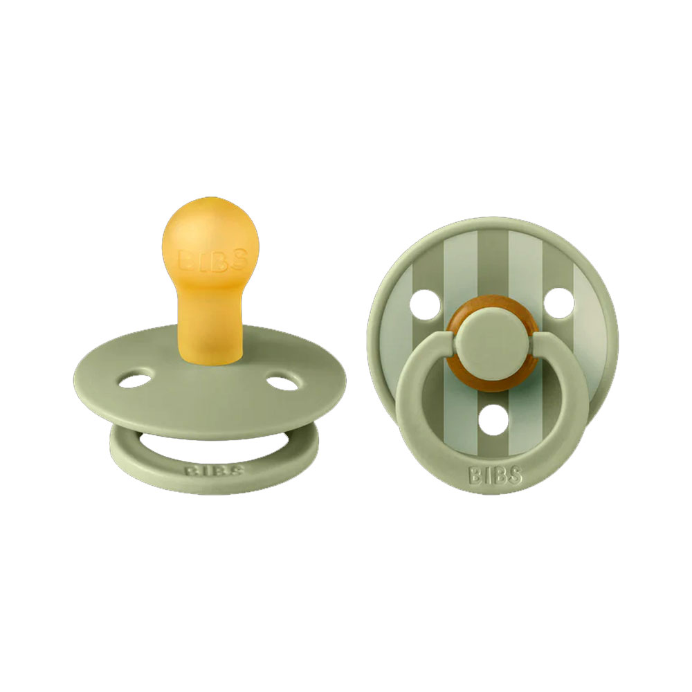 BIBS STUDIO Varalica Pin Sage, 0-6m, 2 komada, Zelene