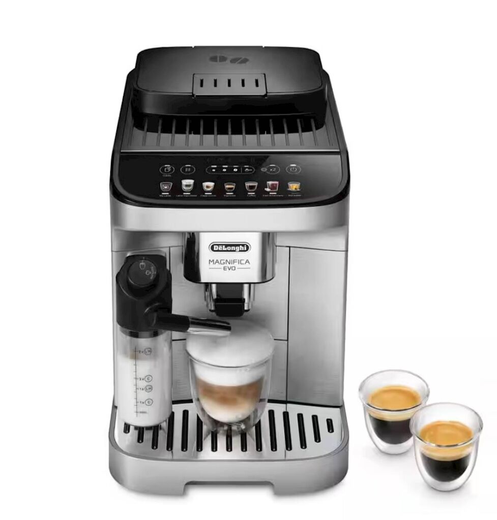 DeLonghi aparat za espresso kafu ECAM290.85.SBX EX:1 Magnifica Evo, crno-srebrna, automatski
