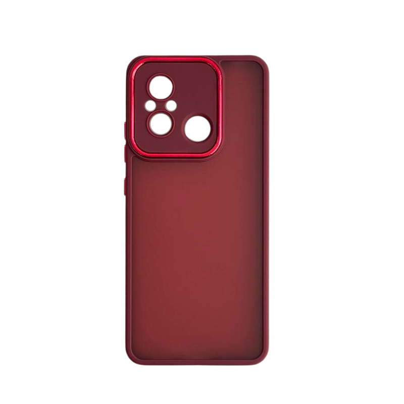 Maska za mobitel Redmi 12C, Bordo
