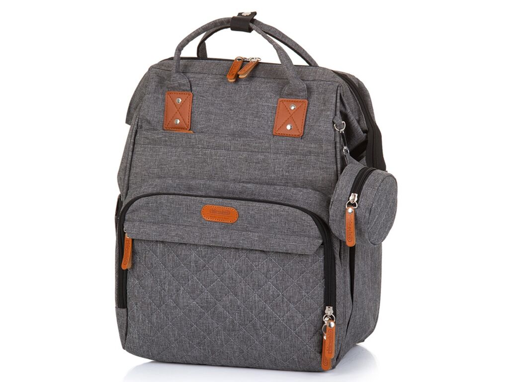 Chipolino Torba za kolica Diaper, Tamnosiva