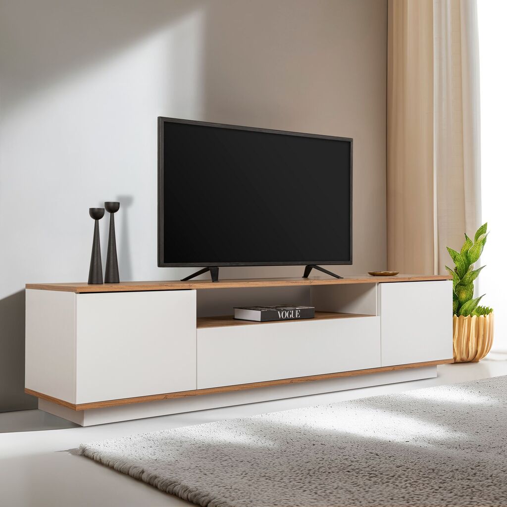 Hanah Home TV komoda Veramont, bijela