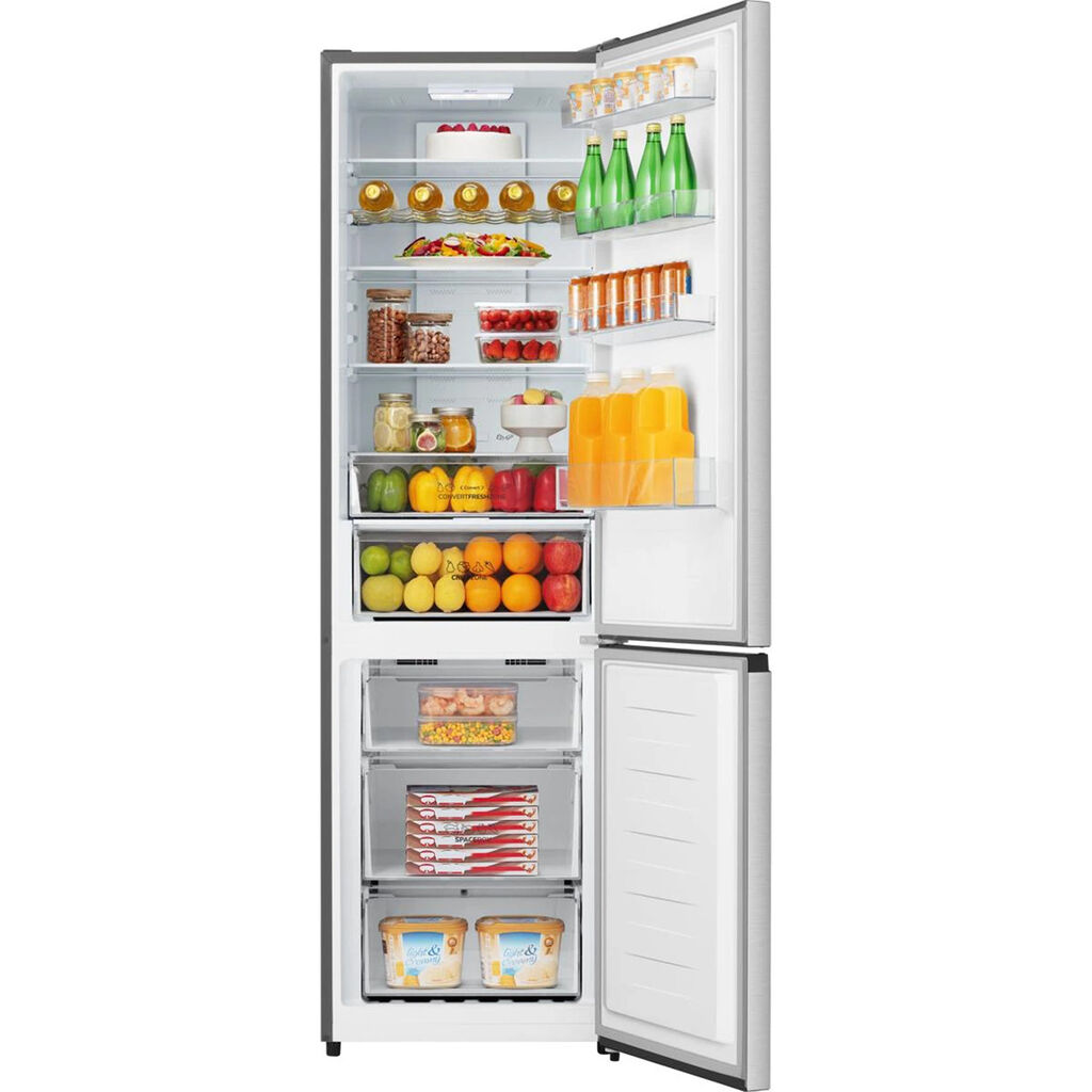 Gorenje Kombinovani frižider NRK620EAXL4, 336 l, Sivi