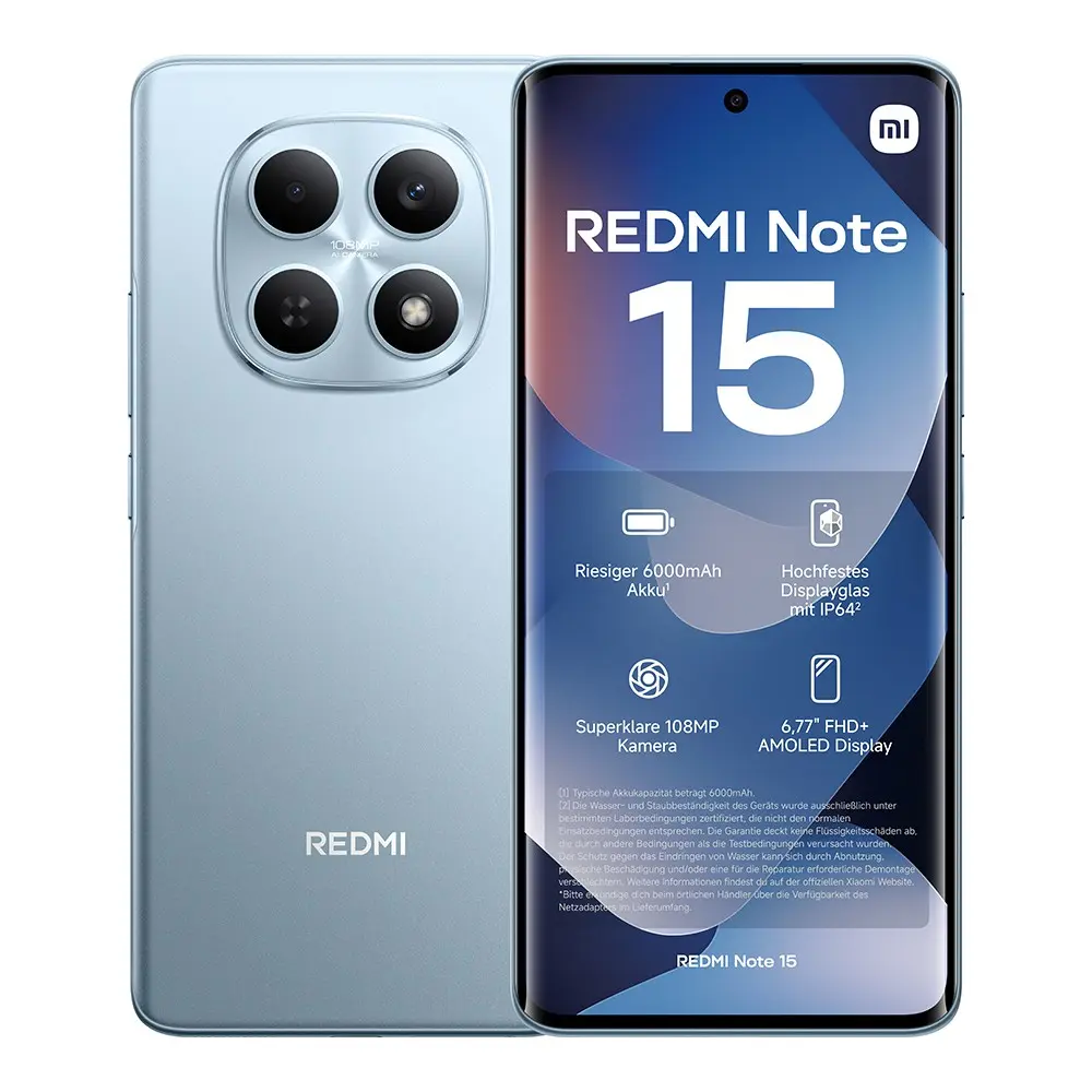 Xiaomi Redmi Note 15 8+256, Blue | Ananas