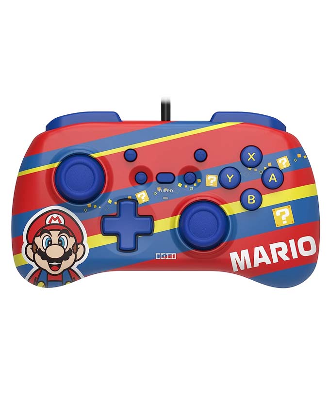 HORI Konzola Horipad Mini Mario, Super Mario serija, Plavo-crvena