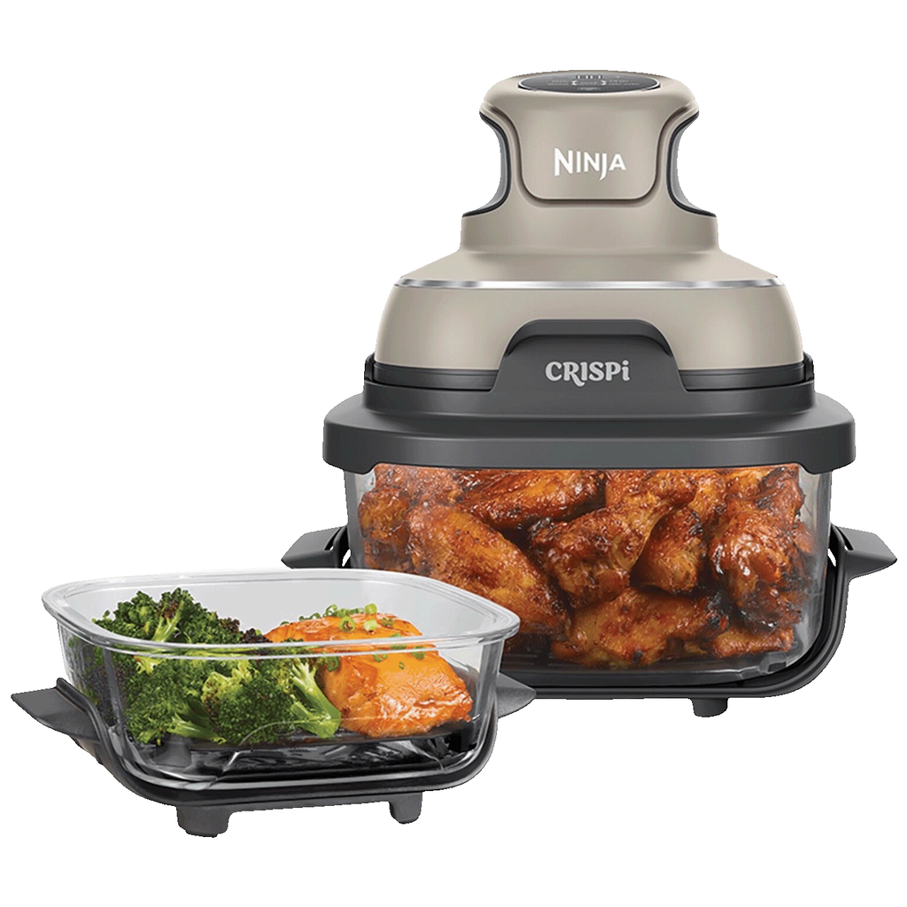 NINJA prenosna friteza na vrući zrak FN101EUST CRISPi 4u1, 1700 W, 3.8 L/ 1.4 L, bež-crna
