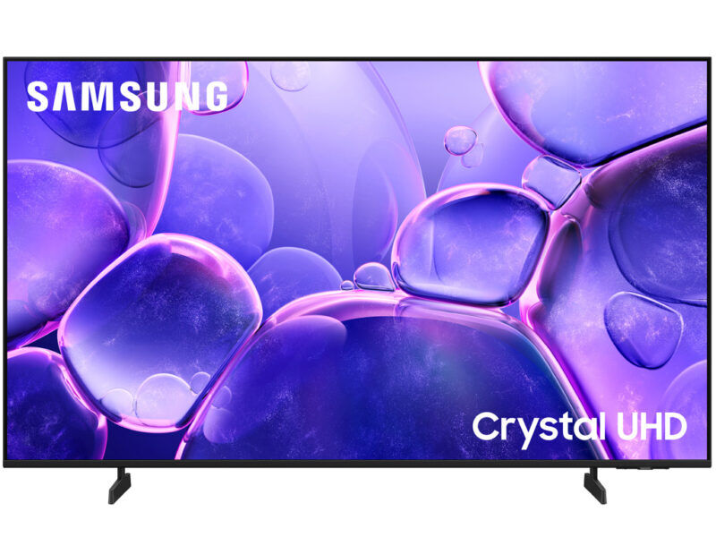 SAMSUNG LED televizor UE43U8072FUXXH, 4K Ultra HD, Smart TV, Tizen™, MetalStream Dizajn, HDR 10+, Crystal Procesor 4K, Crni