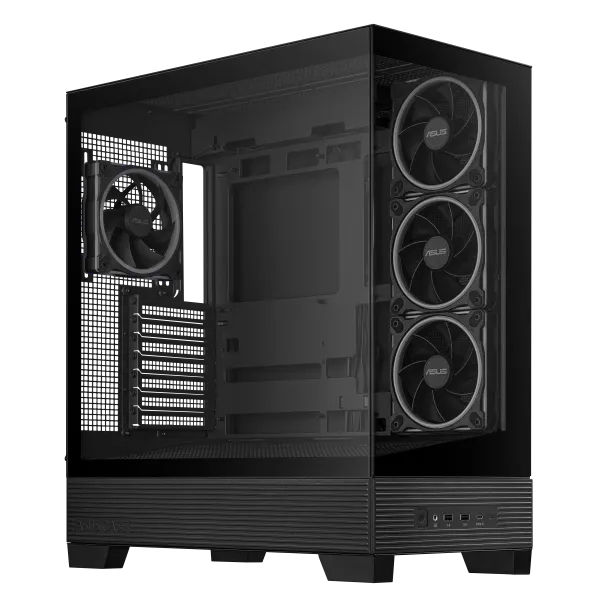 Asus kućište A31 Plus TG ARGB, Mid Tower (ATX/mATX, RGB), Crno | Ananas