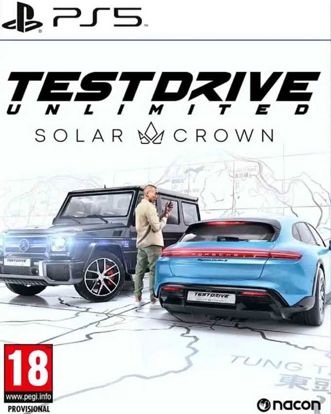 NACON PS5 igra Test Drive Unlimited Solar Crown