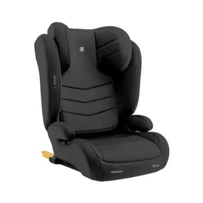 KIKKA BOO Autosedište I-Stand I-SIZE ISOFIX, 100-150 cm, Crno