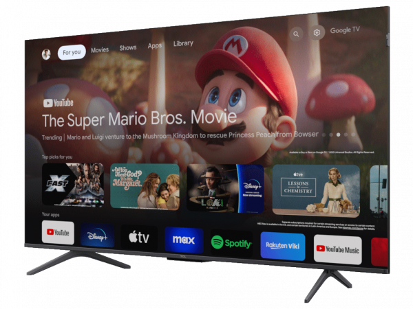 TCL Televizor 50C655 QLED 50" 4K HDR PRO Google TV
