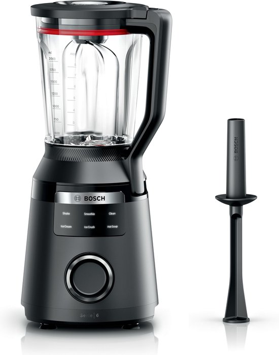 BOSCH blender MMB6652B Serie 6 VitaPower, 1800 W, crna