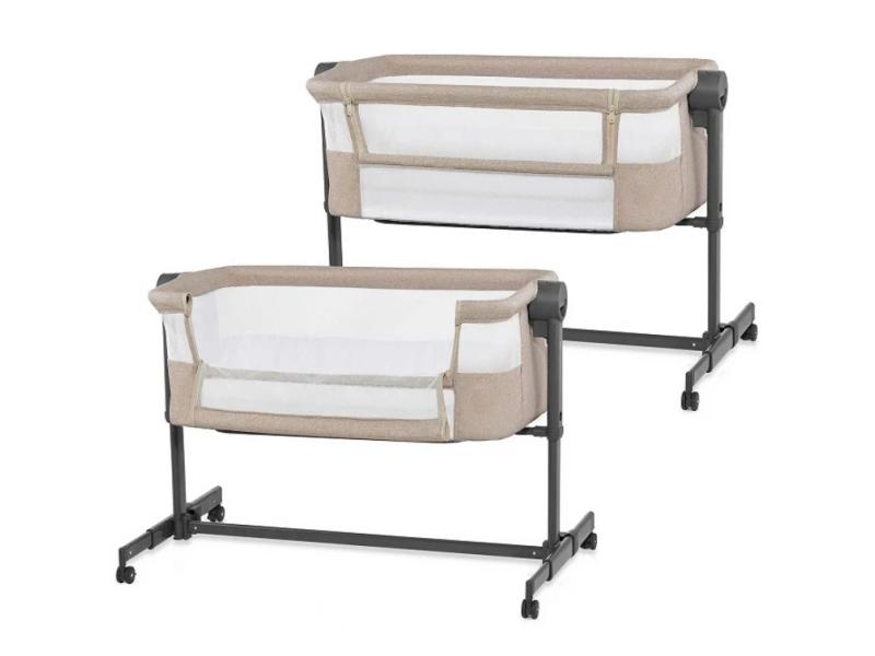 Kinderkraft Kolijevka za bebe 2U1 Nestee Up 2, bež