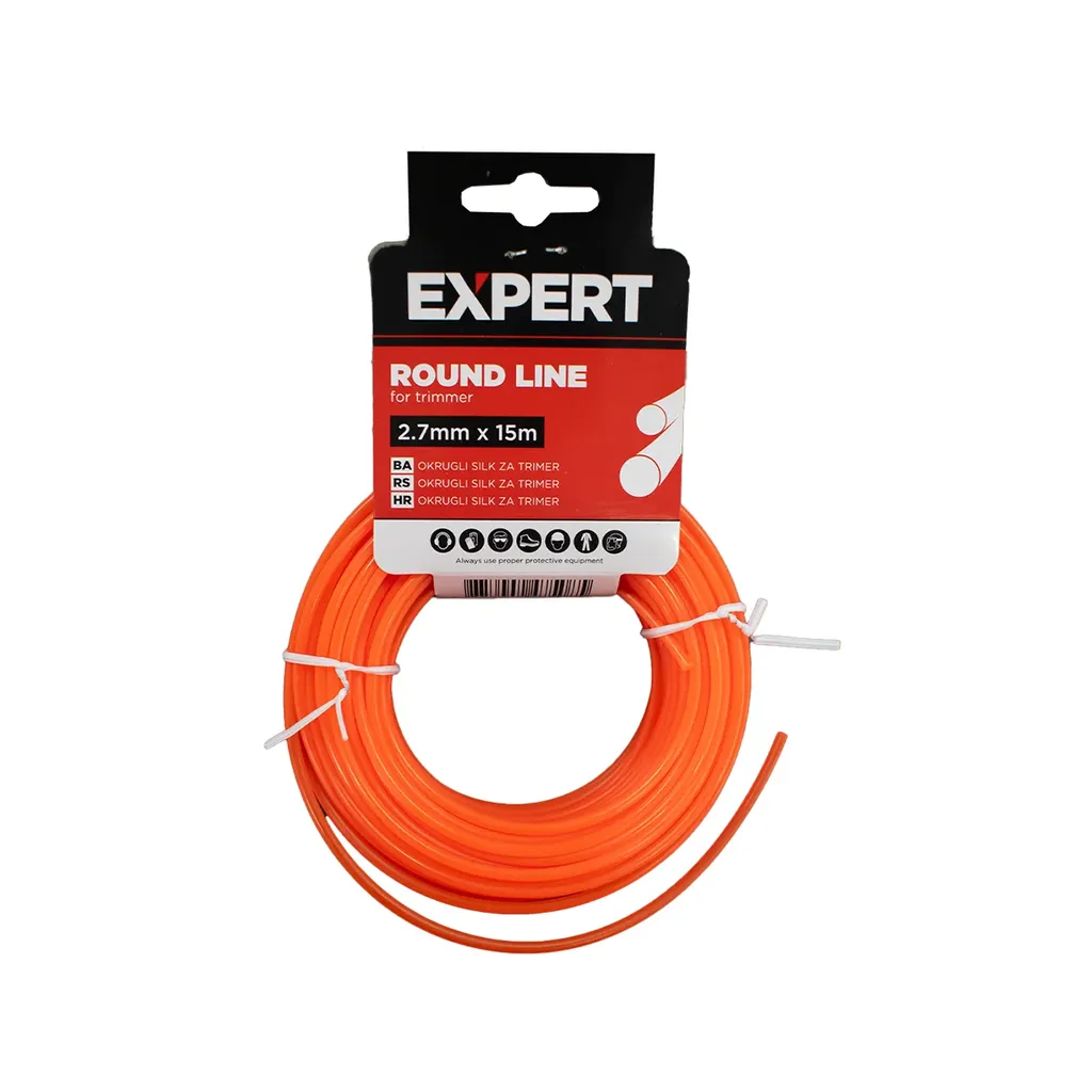Expert Silk za trimer okrugla nit, 2.7 mm x 15 m, Narandžasta