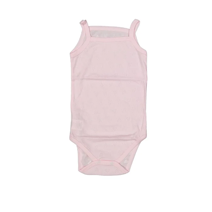 Vrabac Bodi za bebe bez rukava 63658, Roze