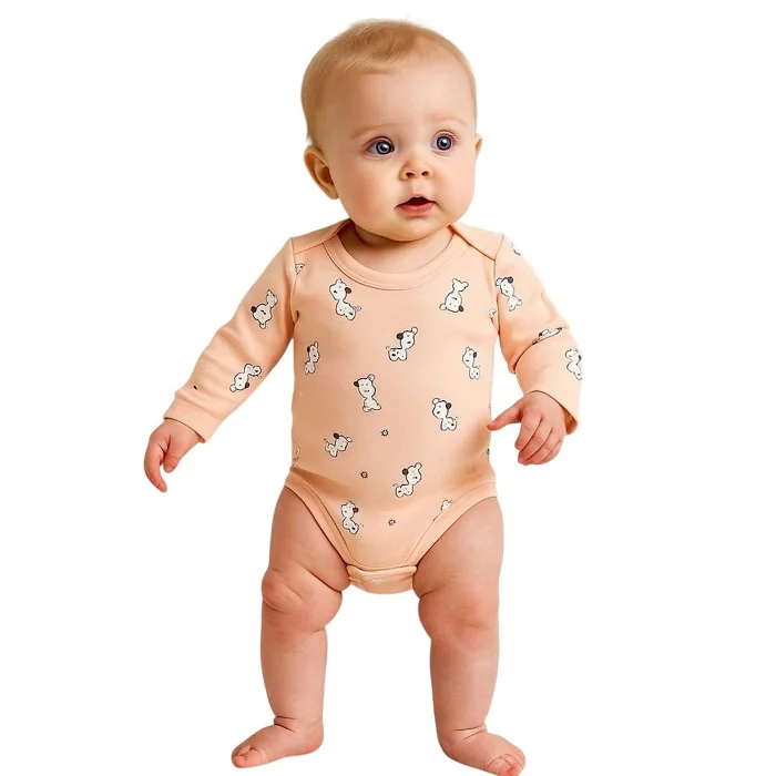 Bodi za bebe dugih rukava 207870, Roze