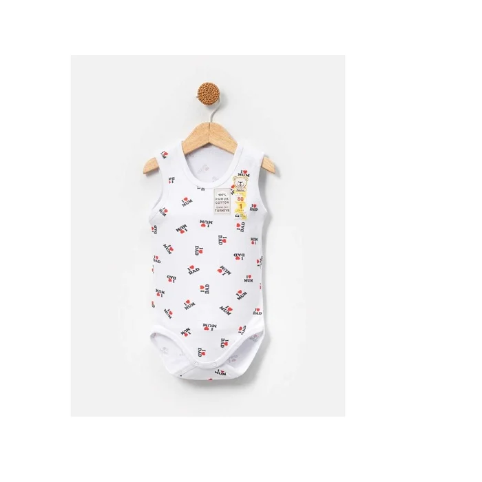 Vrabac Bodi za bebe 253451, Bela