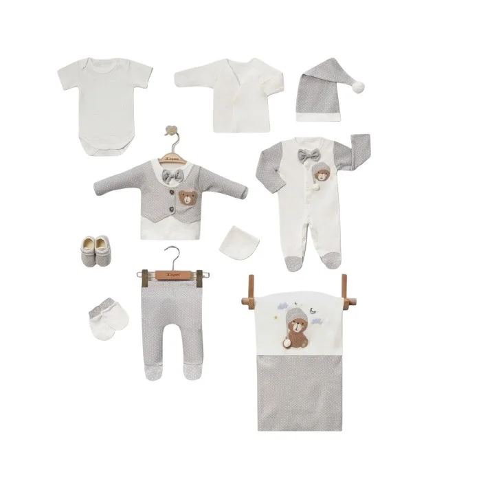 Set za bebe 238833, Sivi