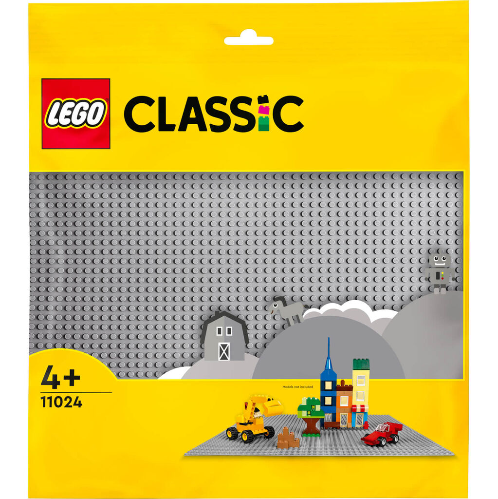 LEGO Classic Siva podloga za gradnju 11024