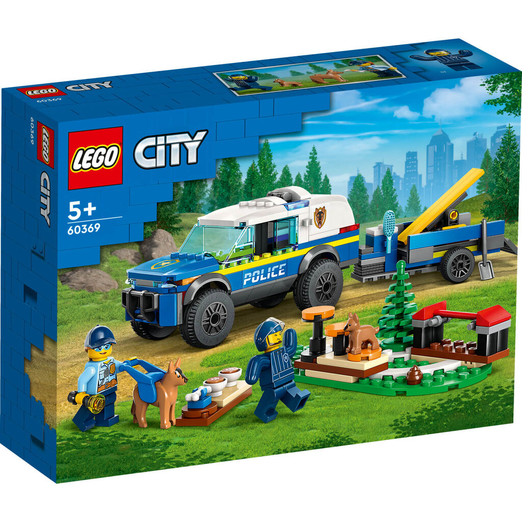 LEGO terenska obuka policijskih pasa 60369