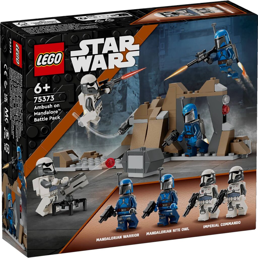 Lego Star Wars Zasjeda na Mandalore Battle Pack 6+, šareno