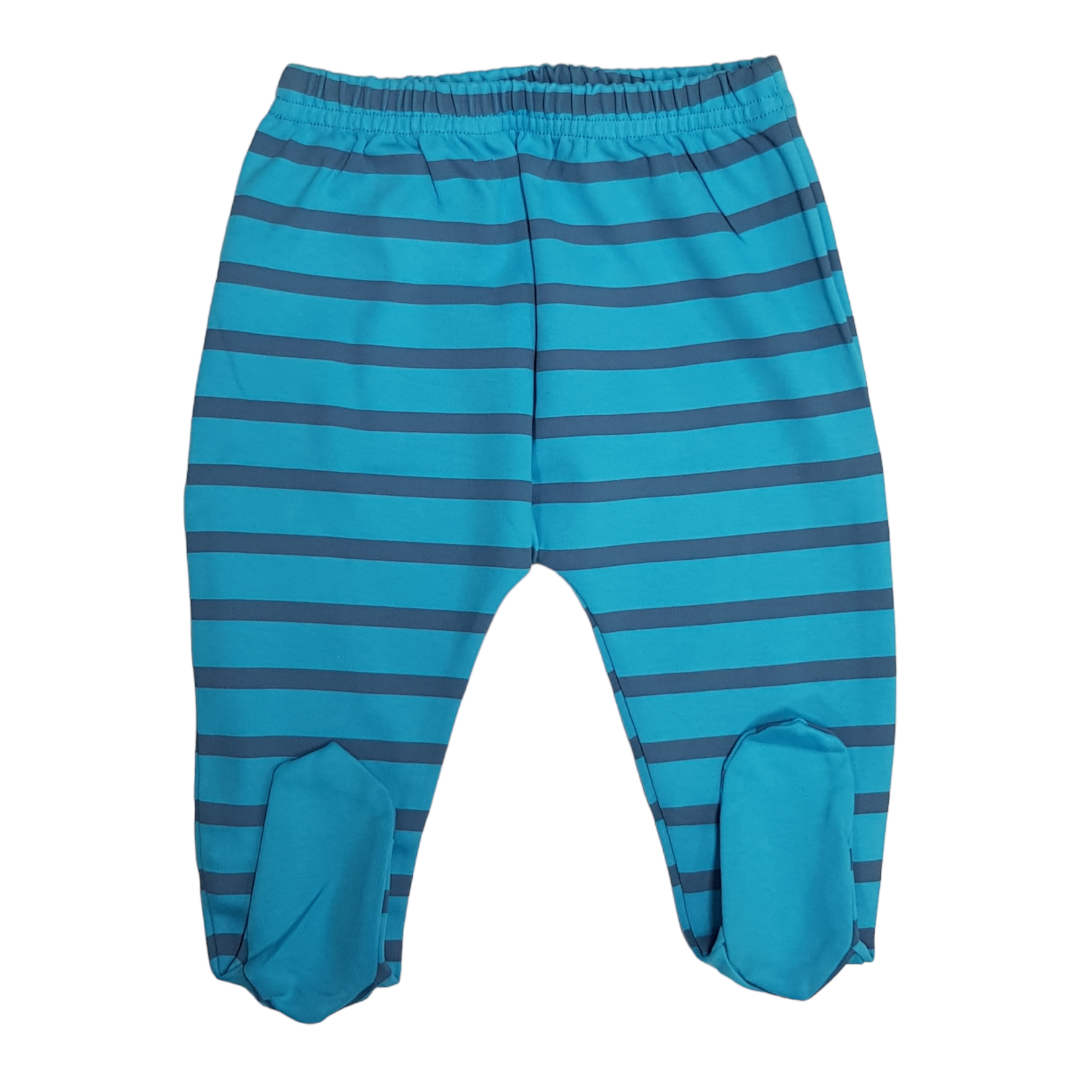 KIKO CLUB Pantalone za bebe Prugaste, Plave