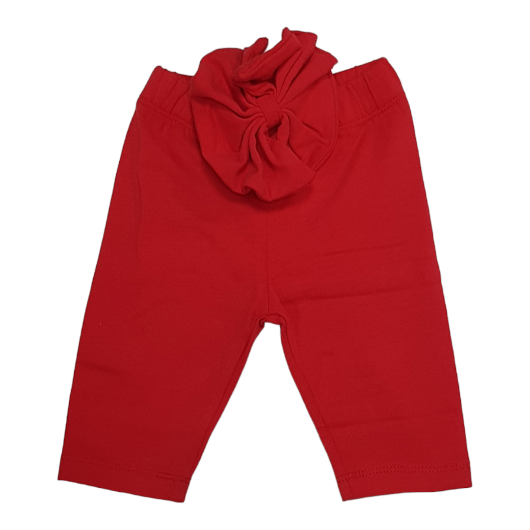LUPO BAMBINO Helanke za bebe 3/4, Crvene
