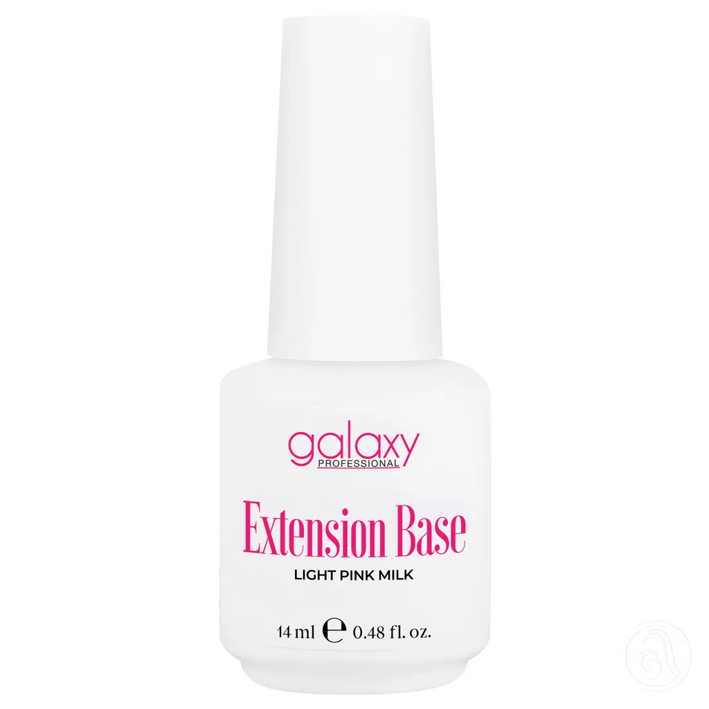 Galaxy Kamuflažna gradivna baza za nokte LED/UV, Light Pink Milk