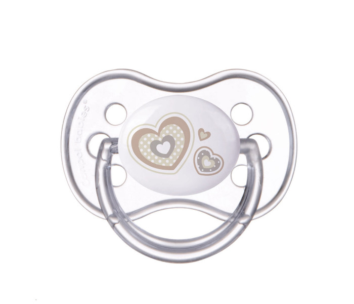 Canpol Babies Silikonsko-simetrični mamac 0-6m, 1/1 bež