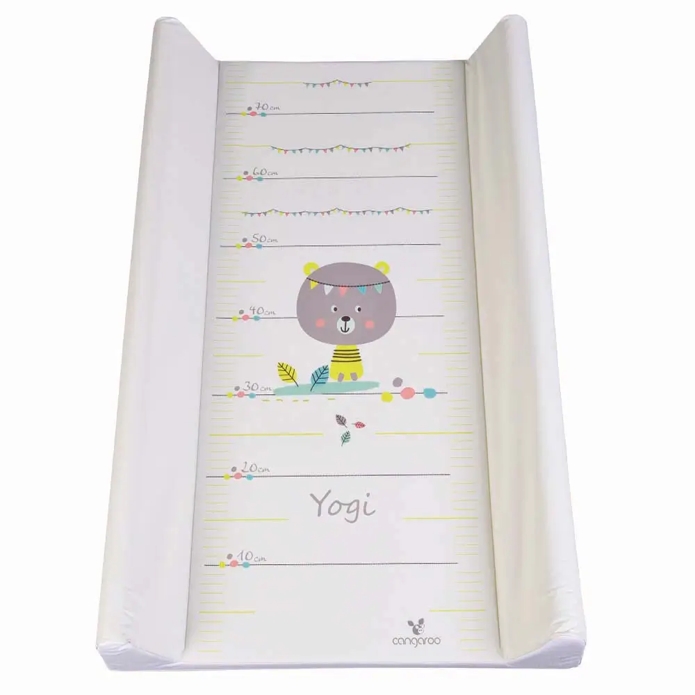 Cangaroo Podloga za presvlačenje Yogi, Tvrda, Bela